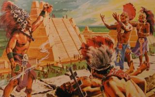 Пирамиды американских племен майя и ацтеков - самые известные и загадочные