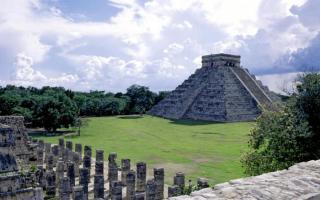 Пирамиды чичен-ица в мексике